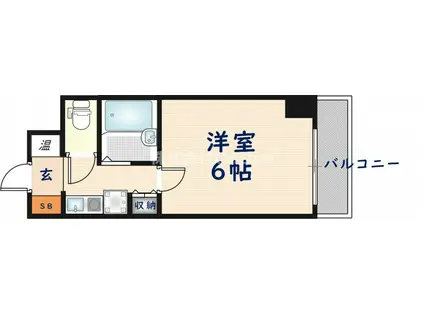 PS HIGASHI OSAKA(1K/8階)の間取り写真