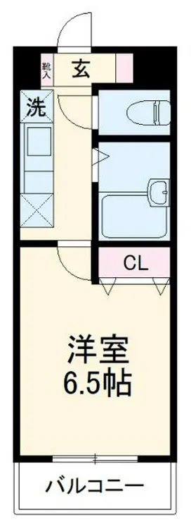 ヌヴェール市川 2階階 間取り