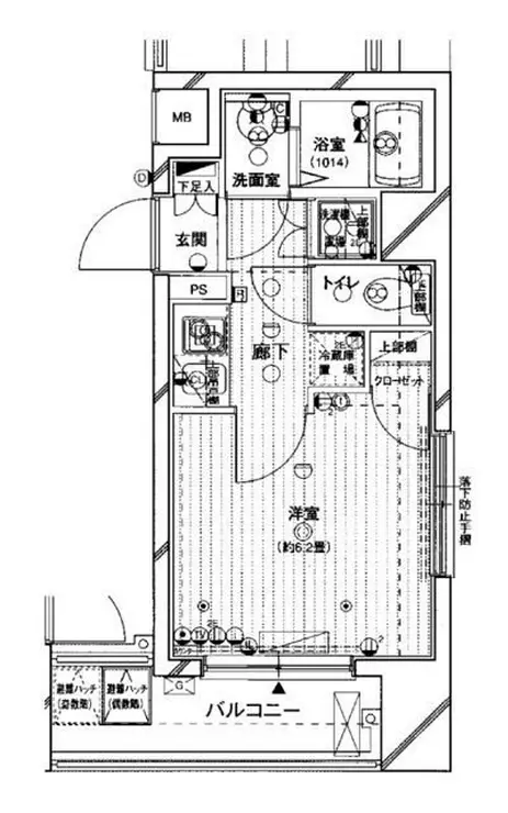 プレール・ドゥーク東京ベイIII 4階階 間取り