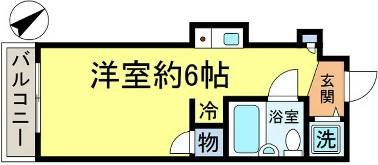 マリオン新小岩 4階階 間取り