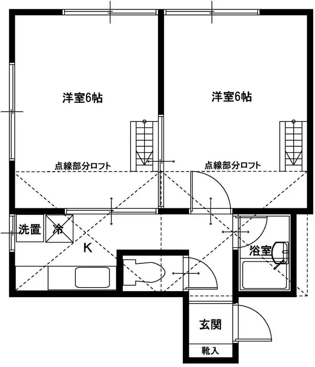 志幸新倉 2階階 間取り