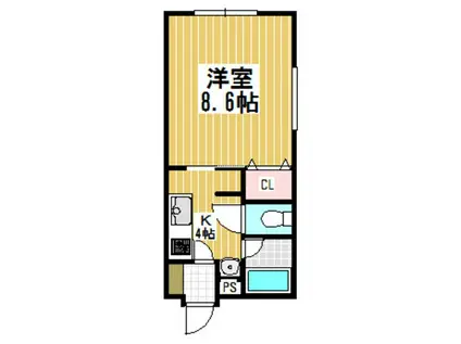 NORFINO GARE(1K/1階)の間取り写真