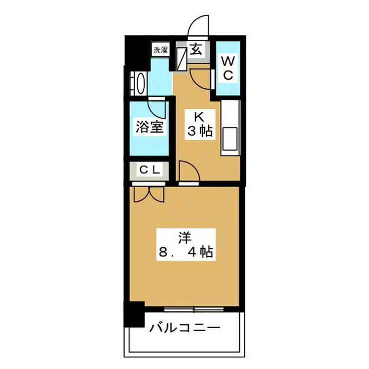 アーク松戸レジデンス 8階階 間取り