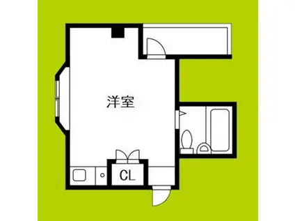 上新庄SEVEN CHERIE(ワンルーム/3階)の間取り写真