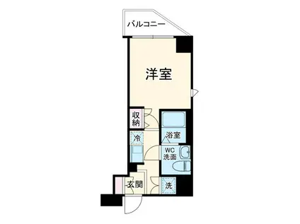 グランリーヴェル横濱PREMIER(1K/5階)の間取り写真
