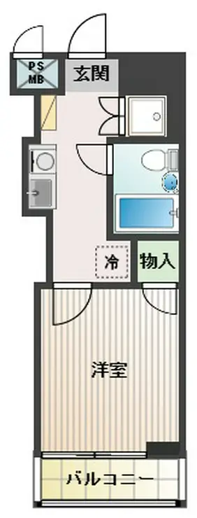 ワコーレ東村山 3階階 間取り