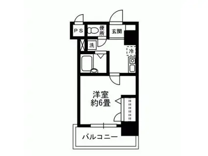 EMPEREUR BETON TOKYO(1K/5階)の間取り写真