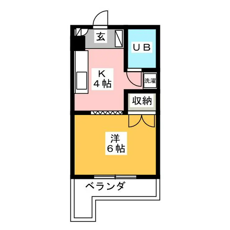 グリーンヒル三田5 1階階 間取り