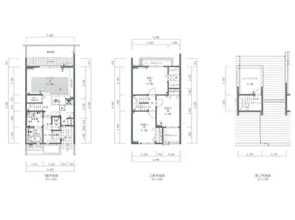 リエゾン筑紫野ガーデンハウス 2号棟(3LDK/1階)の間取り写真