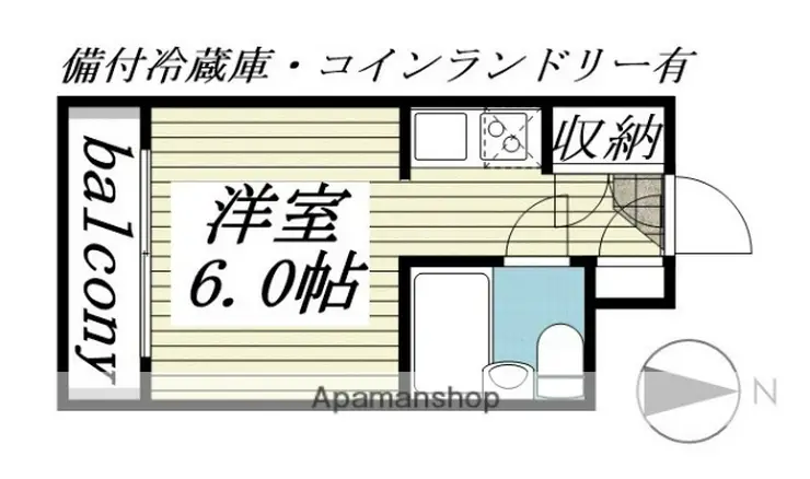 メゾン・ド・セプトル 3階階 間取り