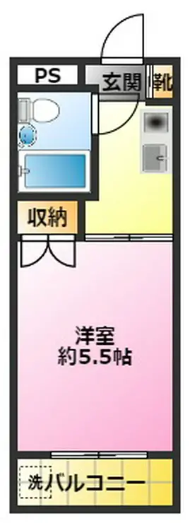 ハイタウン新丸子 2階階 間取り