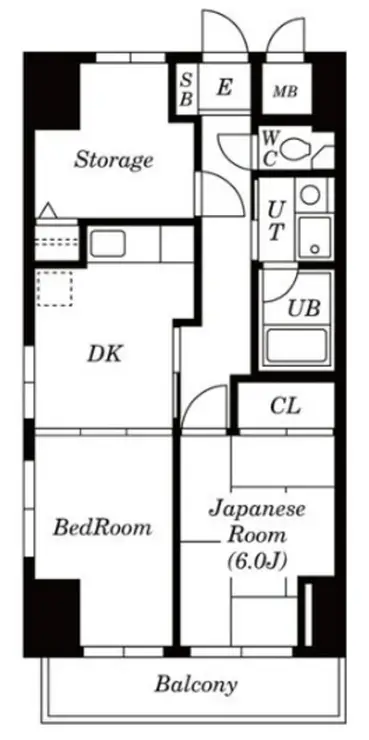 川崎スパマンション 2階階 間取り