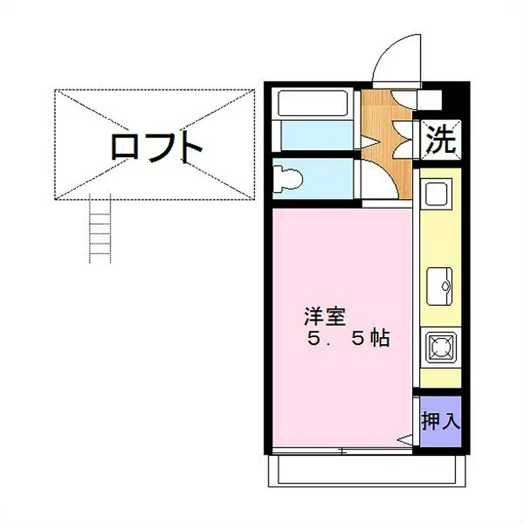 SEBOSEBO西浦和 2階階 間取り