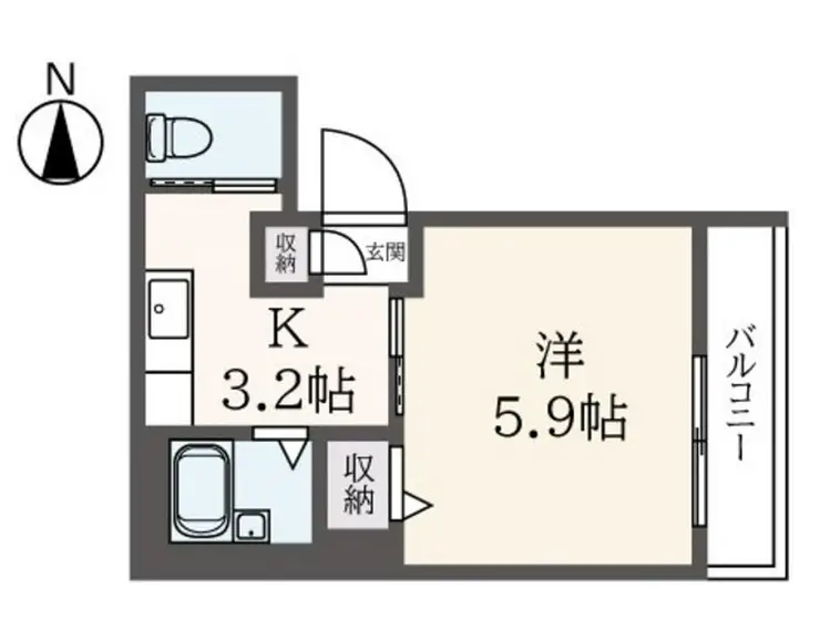 TS FORT 3階階 間取り