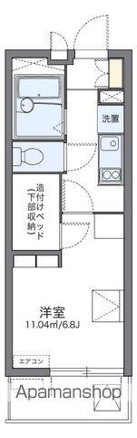 レオパレス大幸(1K/4階)の間取り写真