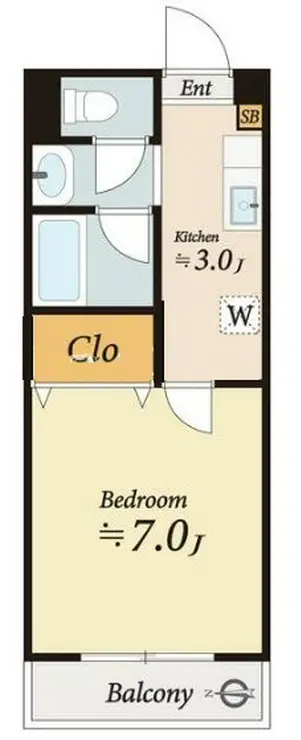 丹木田口ビル 4階階 間取り