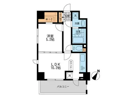 CASSIA押上CASSIA押上(1LDK/6階)の間取り写真