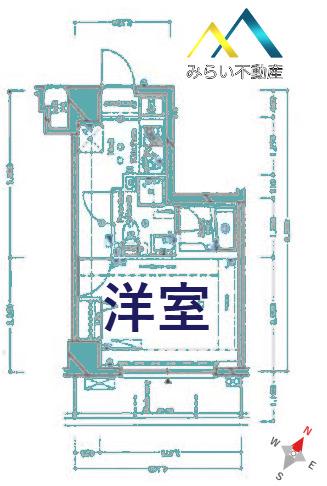 RAFFISTAR YOKOHAMA YOSHINOCHO(1K/7階)の間取り写真