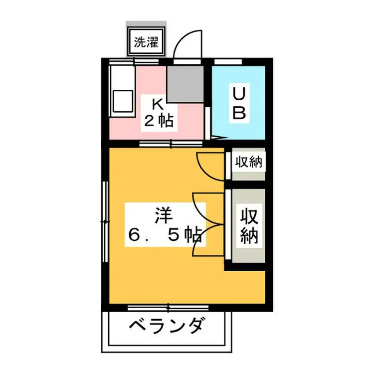 ハイツ小林 1階階 間取り