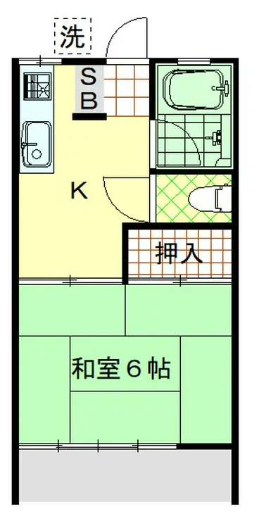 トミーハイツ 2階階 間取り