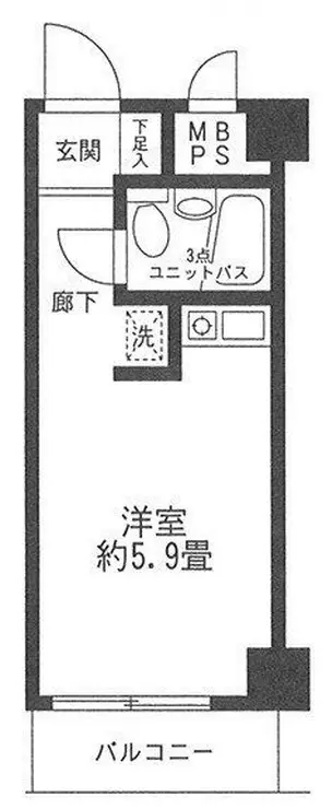 ライオンズプラザ八王子 2階階 間取り