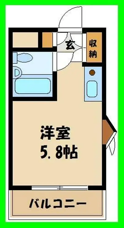 メゾン・ド・セプトル 4階階 間取り