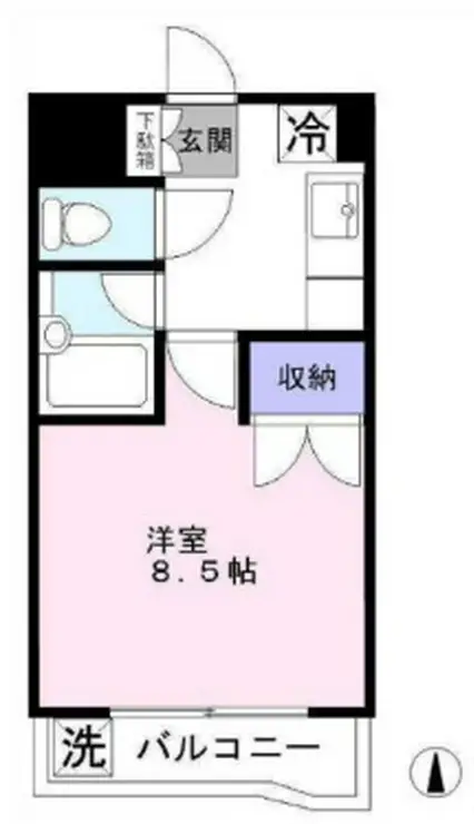 K-FLAT 3階階 間取り