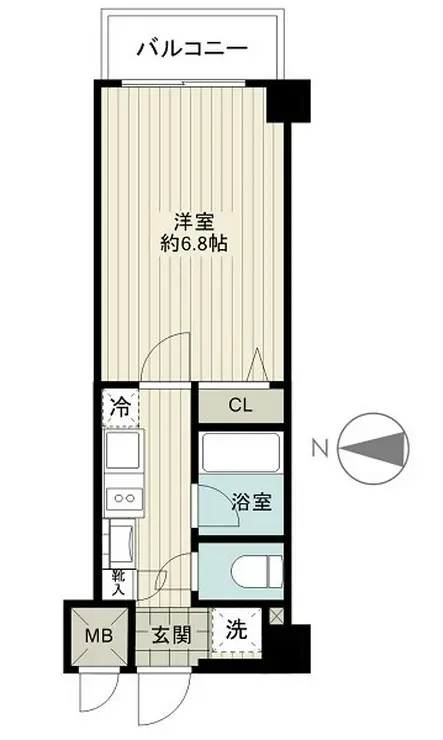 フェニックス上石神井 8階階 間取り