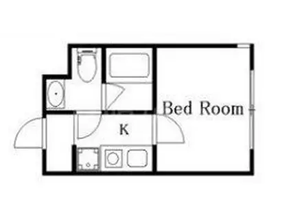 DECOR BLOCCO OYAMA DUE(1K/4階)の間取り写真