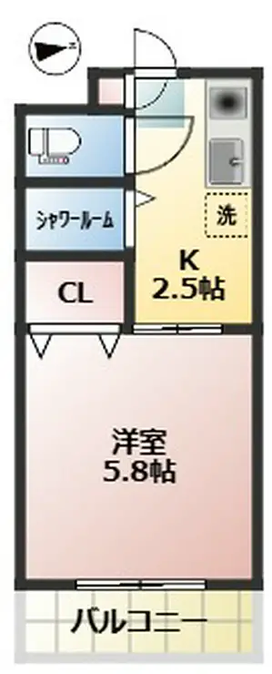 カスタム桜新町 2階階 間取り