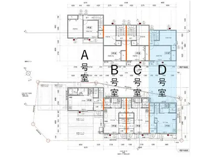 YOUNGFRAUユングフラウ(2DK/1階)の間取り写真