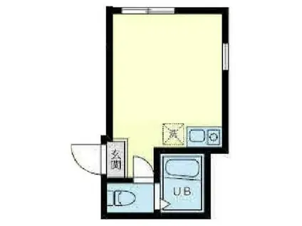 ユナイト上大岡プラチーダエ(ワンルーム/1階)の間取り写真