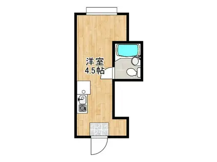 サクセスコート都島(ワンルーム/5階)の間取り写真