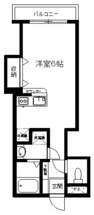 ノイエス三田2 3階階 間取り