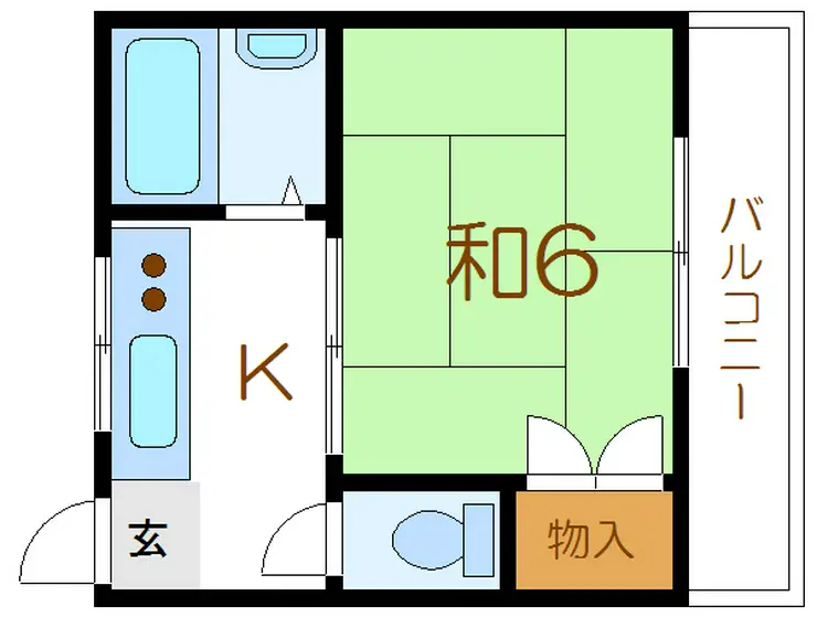 コーポキノスク 2階階 間取り