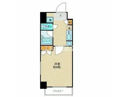 N-FLATS町田(1K/5階)の間取り写真