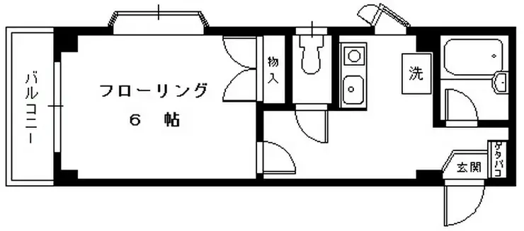 サニースポット 3階階 間取り