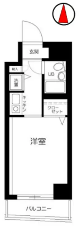 メイツ井荻 5階階 間取り