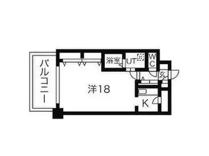リーヴァストゥーディオ丸の内(ワンルーム/6階)の間取り写真