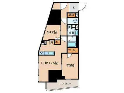 LASANTE BUNKYO SENDAGI(1SLDK/7階)の間取り写真