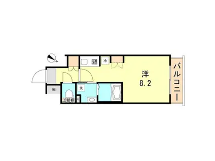 SDグランツ神戸駅前(ワンルーム/4階)の間取り写真