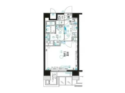 ステージファースト用賀II(1K/5階)の間取り写真