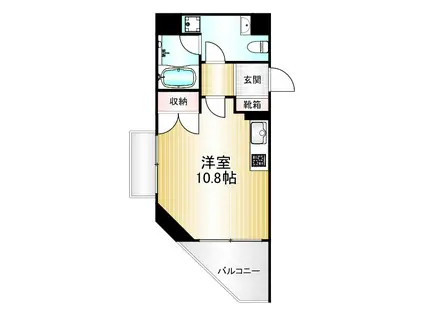 キャッスルシティ井荻駅前(ワンルーム/2階)の間取り写真