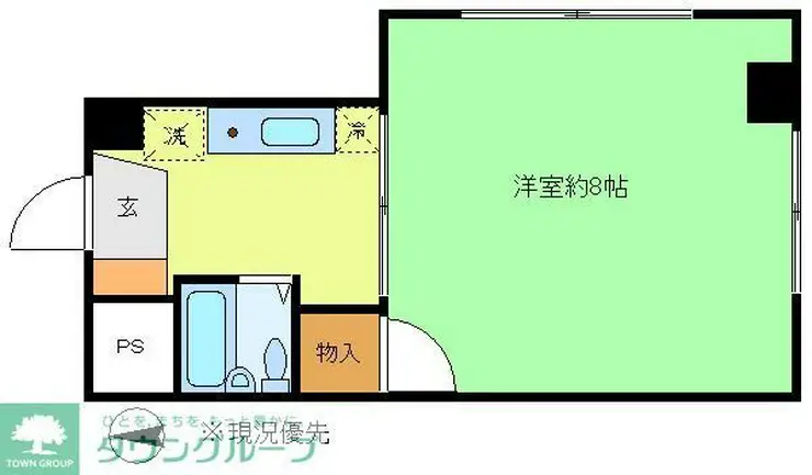 ヒルハイム鷺沼 1階階 間取り