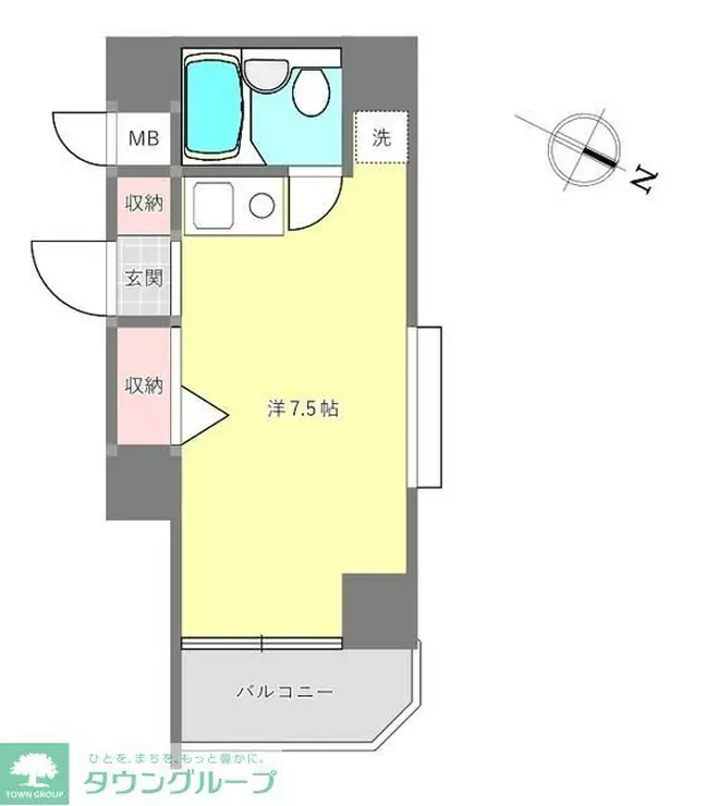 日神パレステージ南長崎 3階階 間取り