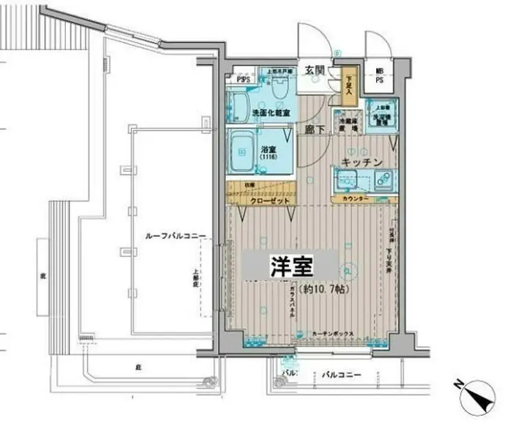 メインステージときわ台 5階階 間取り