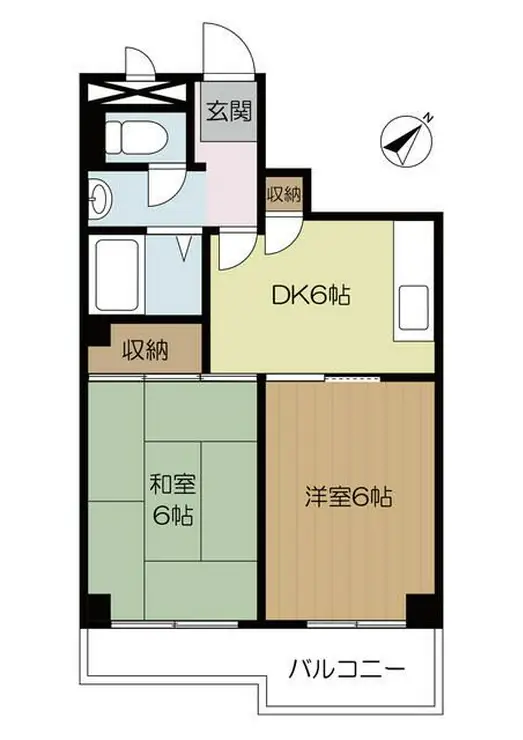 スターホームズ横須賀中央 5階階 間取り