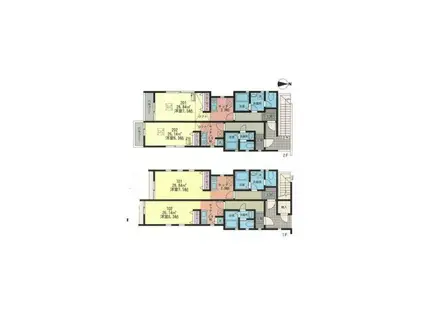 セルシアーナ(1K/2階)の間取り写真