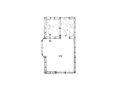 BCASA厚木上依知IIRE-BORN(1K/1階)の間取り写真