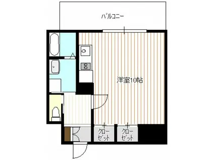 NOMAZEN BLD(ワンルーム/6階)の間取り写真